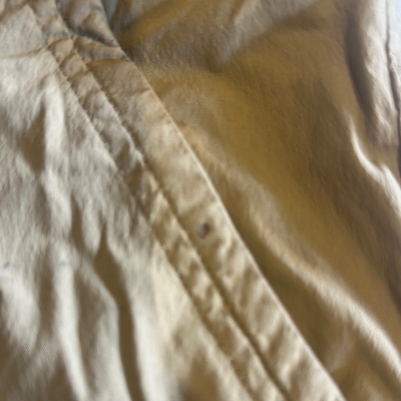 REI Relaxed Tan Cargo Pants with Relaxed Fit multiple pockets adjustable belt - Picture 14 of 14